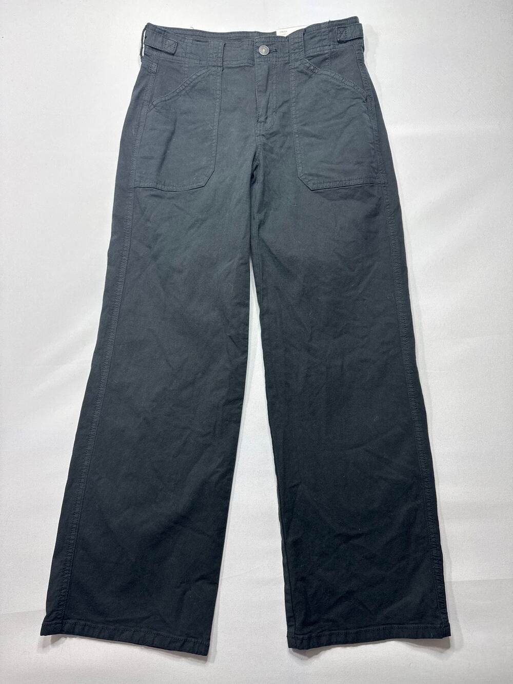 NWT American Eagle Women's Stovepipe Black Pants - Size 0 Short/25W‎ (27x28)